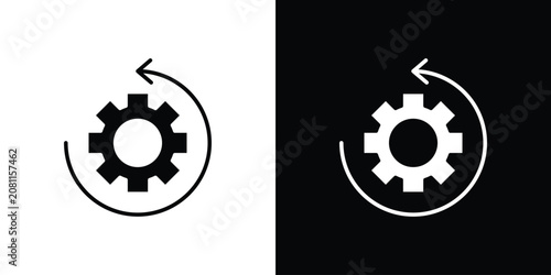 Canvastavla Recovery gear icon