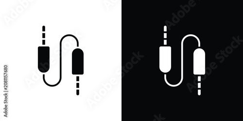 Фотография Audio cable icon