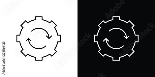 Canvastavla Recovery gear icon