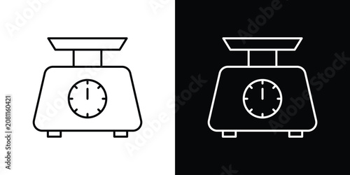Foto Kitchen scales icon