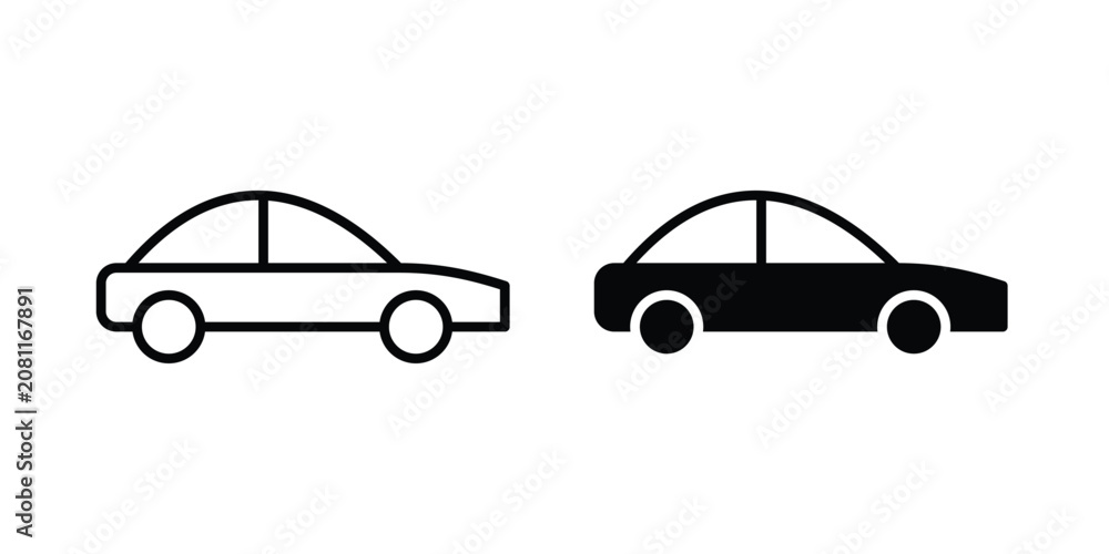 Fototapeta premium Car icon