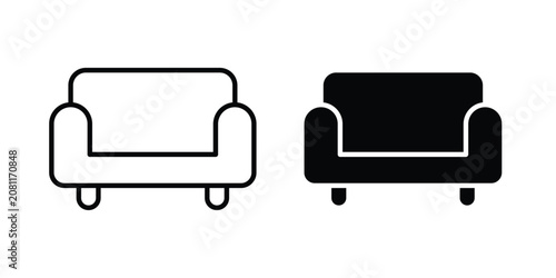 Canvastavla Sofa icon