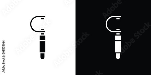 Billede på lærred Micrometer icon