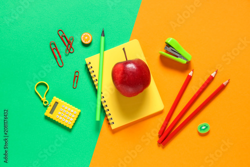 Tasty apple and different s...