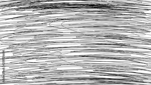 Tableau sur toile Rippled Water Surface in Black and White