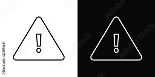 Foto attention sign icon