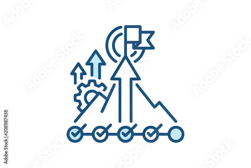 Business Goal Achievement Icon