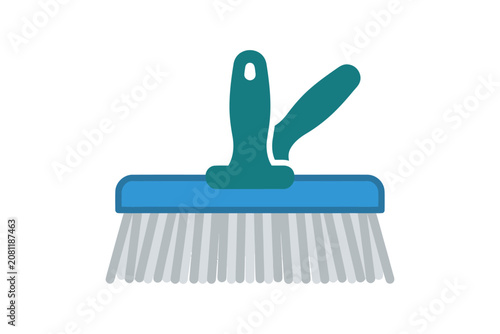 Scrub Brush Vector Illustration