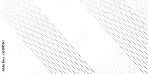 Konstfotografi Vector oblique stripe diagonal black and white line gradient fabric transparent diagonal line cloth