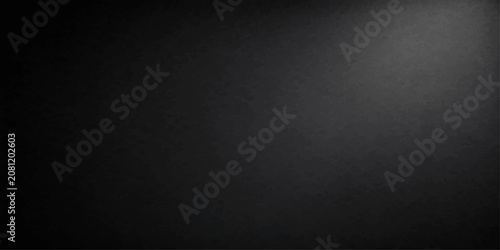 Canvastavla A stark, minimalist black background with a subtle spotlight effect in the upper right corner, creating a sophisticated and abstract visual