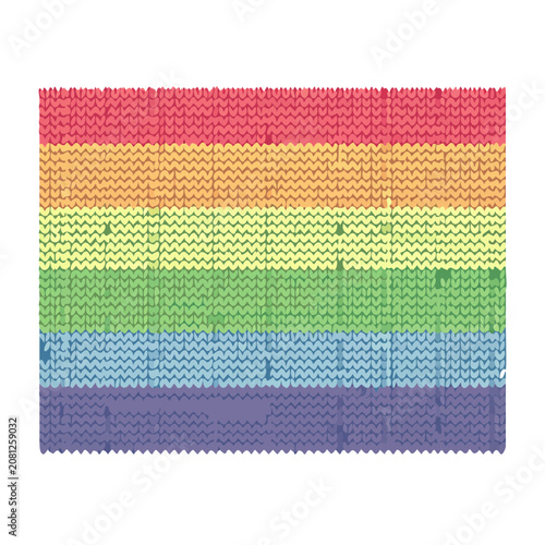 Horizontal color gradient stripes pattern