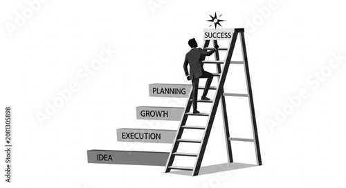 ladder to success