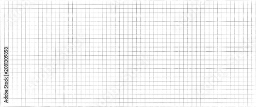 Black grunge Blueprint seamless background grid marks overlay isolated. Grid for motion graphic, VFX video effects. Printable backdrop sheet. Dots, lines, cross on paper sheet. Vector illustration