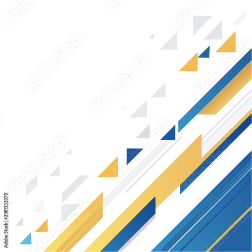Abstract geometric shapes with dynamic diagonal stripes