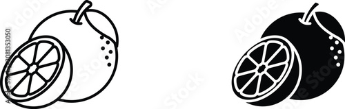 Orange icon for website projects
