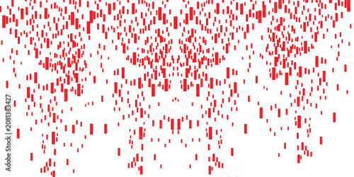 Obraz na płótnie Diverse Blood Splatter Patterns Set for Crime and Horror Design Elements
