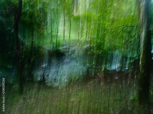 Foto intentional camera movement photo for background