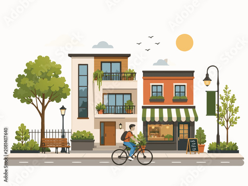  green street in the town 
