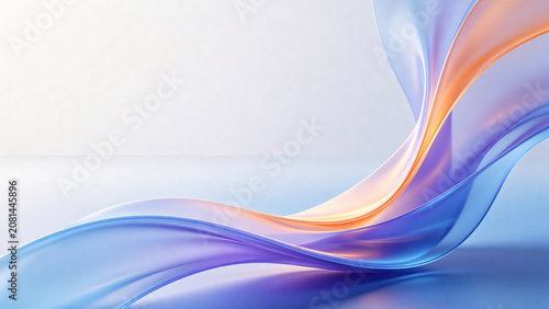 Dynamic Colorful Ribbon Motion
