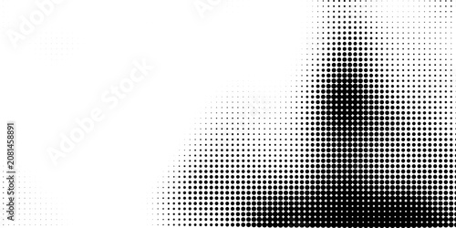 Halftone pattern background. Vector illustration . Minimal geometric background.  Abstract halftone texture with dots.