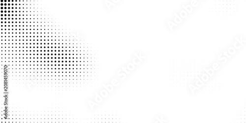 Halftone pattern background. Vector illustration . Minimal geometric background.  Abstract halftone texture with dots.