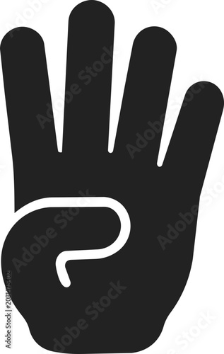 four fingers