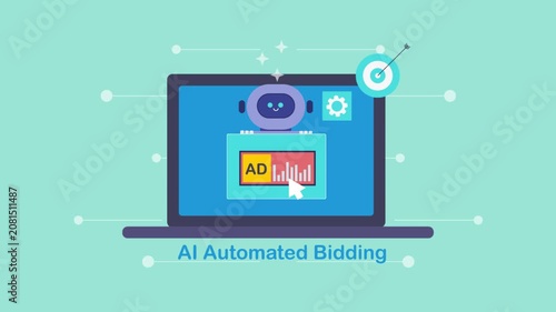 Automated AI bidding, optimize ad spend and scale advertising campaign.