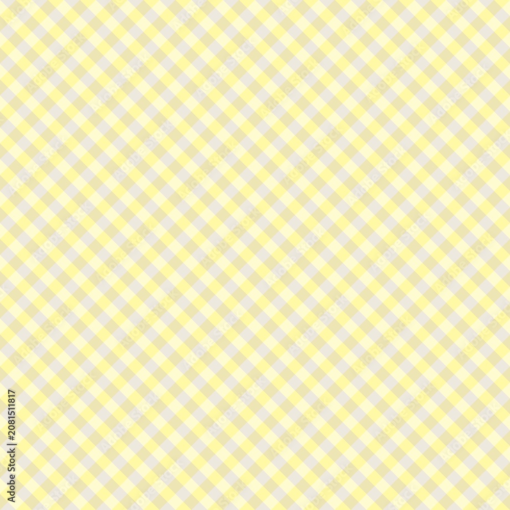 Fototapeta premium yellow gingham fabric 