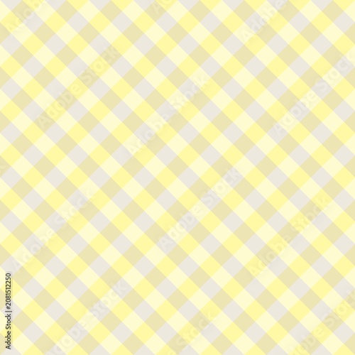 yellow gingham fabric