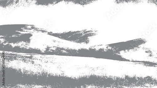 Gray diagonal brush stroke texture with distressed grunge effect Abstract grey brush strokes with speckled grunge background