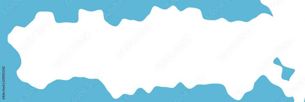 Fototapeta premium Rough Ragged Frame