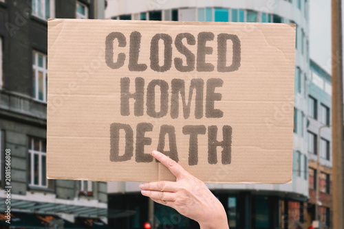 Billede på lærred "Closed home death" Sealed residences become fatal in heat