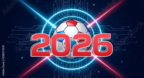 2026 soccer world cup technology background