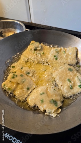 potatoes with spinach