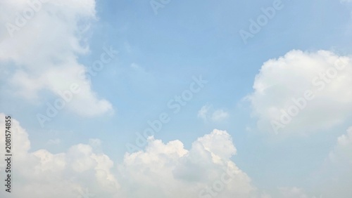 blue sky with clouds