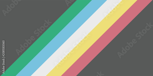 Canvastavla disability pride flag
