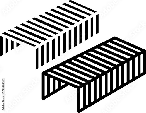 Stapler Refill Icon Set