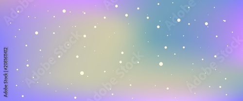 Soft illustration of clean particles floating background. vektor design
