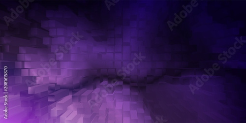 Abstract blurred background image with blue and purple gradient, transparent blurred box illustration. Suitable for poster or advertisement design.