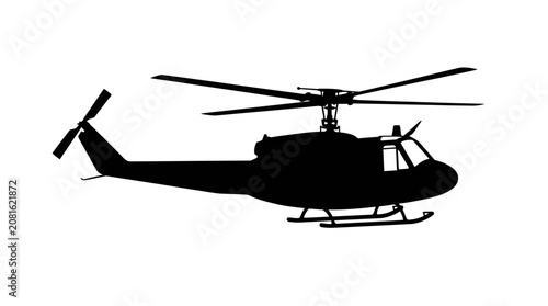 Photos Helloween Black helicopter silhouette, aircraft icon, rotorcraft symbol, aviatio