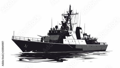 Military Warship Naval Vessel Ship.