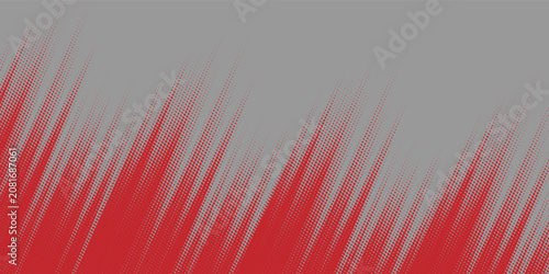 Red color pattern gradient grunge texture background. Dots pop art comics sport style vector illustration Abstract background dark red with modern corporate concept