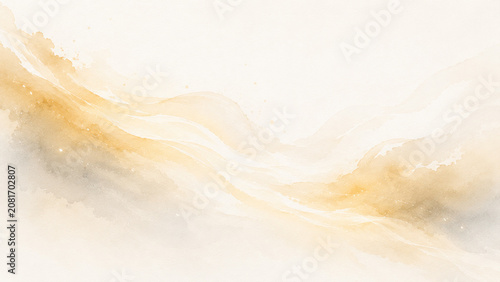 Whispers of the Holy Spirit – Symbolic Collection  Breath of the Spirit, Abstract Minimalist Watercolor Illustration