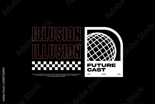 Photos Black and white future cast logo.