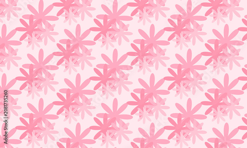 Abstract floral petal pattern in soft pink watercolor texture with watercolor