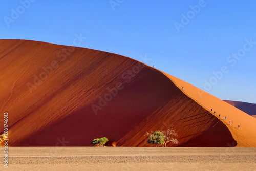 Konstfotografi Düne 45 Sossusvlei Namibia