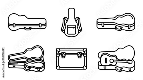 Guitar Cases, Instrument Protection, Music Gear Storage, Travel Accessories