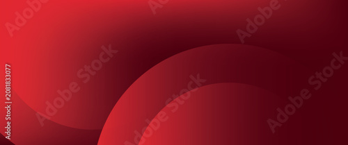 Aesthetic Abstract red gradient shapes background. Eps10 vector illustration