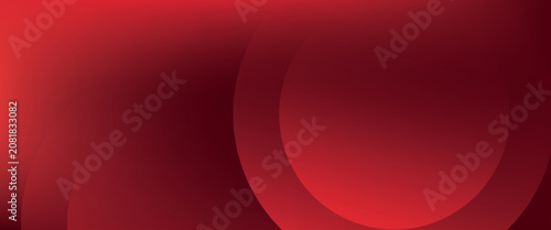 Aesthetic Abstract red gradient shapes background. Eps10 vector illustration
