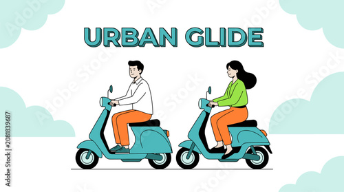 Foto Urban Glide scooters